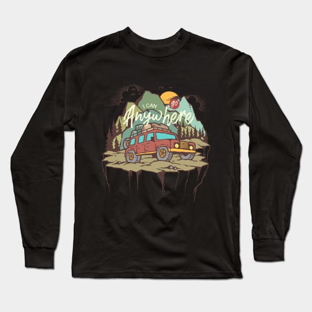 Go Anywhere Long Sleeve T-Shirt by silent_warrior